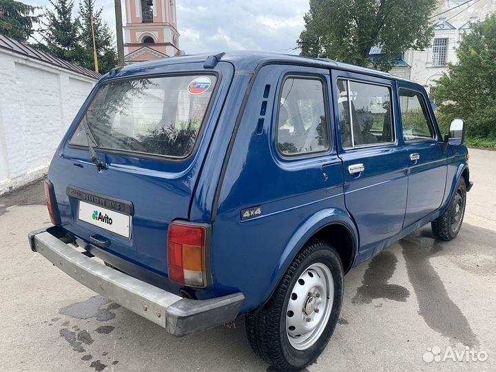 LADA 4x4 (Нива) 1.7 МТ, 2002, 116 000 км