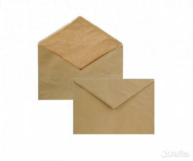 Конверты из крафт бумаги С4