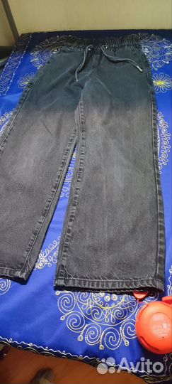 Джинсы 7-8л