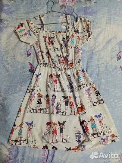 Сарафан летний белый