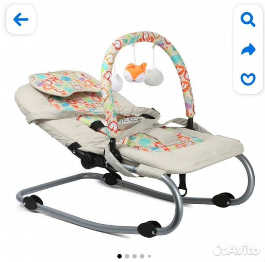 Шезлонг детский