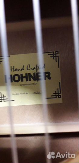 Гитара классика hohner 4/4