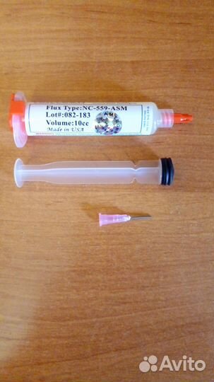 Флюс для пайки NC-559-ASM BGA PCB 10куб