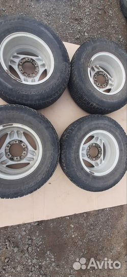 Шипованные Колеса 235/75/15 на дисках BBS 6x139.7