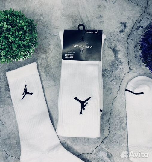 Носки Jordan оригинал белые