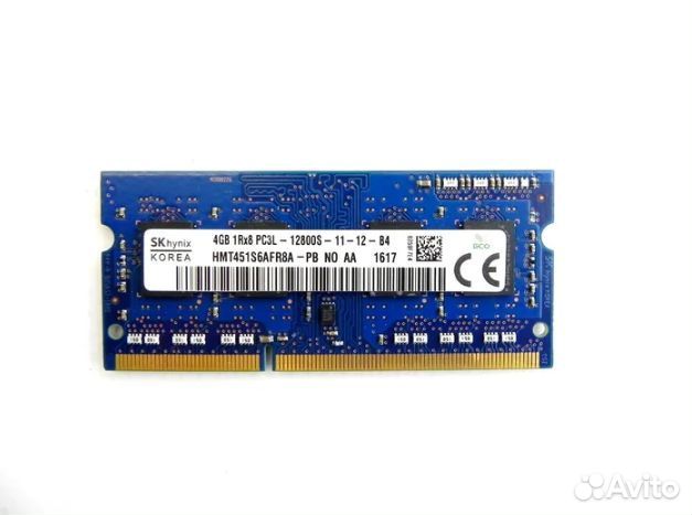 SK Hynix DDR3L 1600 MHz 4 GB sodimm