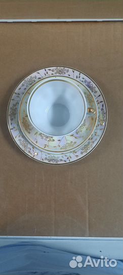 Чайное трио Марианна, Рижский Фарфор