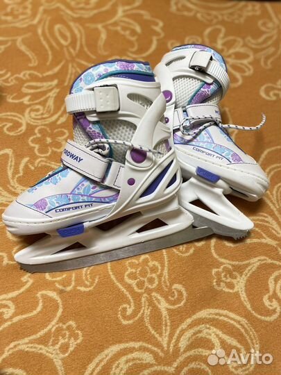 Коньки раздвижные 26 31