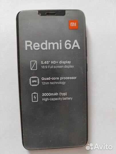 Xiaomi Redmi 6A, 2/32 ГБ