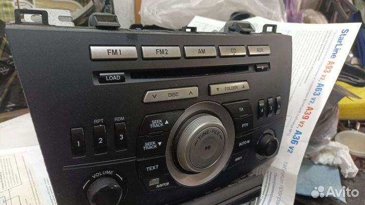 Штатная магнитола mazda 3 bl