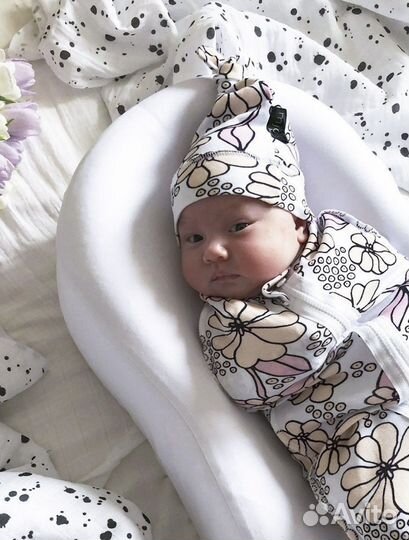 Шапочка для новорожденного