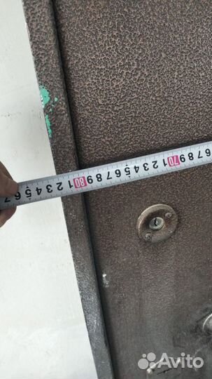 Дверь входная железная бу