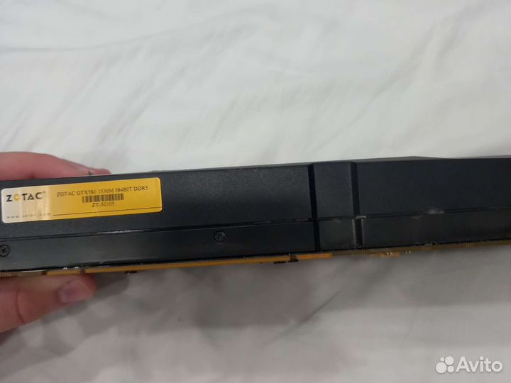 Видеокарта gtx 580