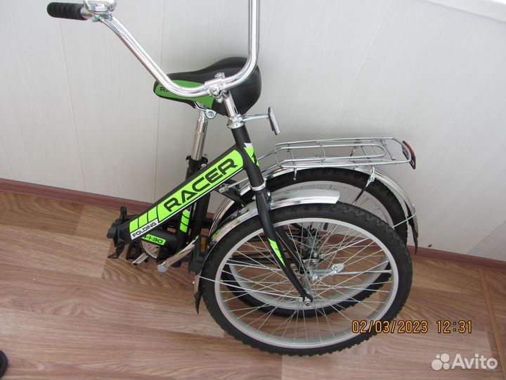 Велосипед «racer» со складной рамой, колёса 24