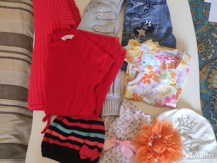 Вещи пакетом на девочку 2-3 года