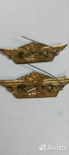 Знак классность танкист СССР, 3 класс, без эмали
