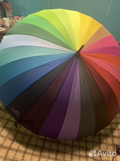 Радужный зонт Popular