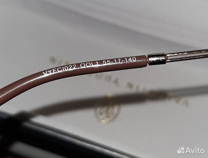 Золотая оправа новая valentin yudashkin