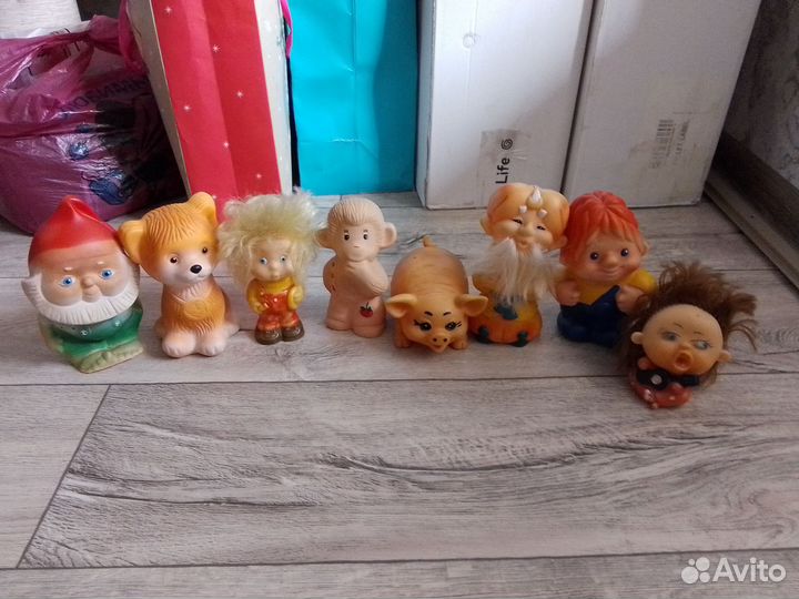 Резиновые игрушки СССР