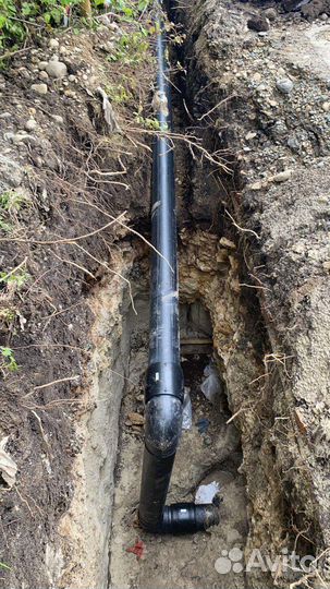 Наружные сети водопровод канализация