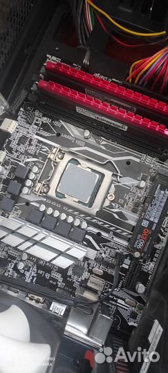 Материнская плата 1151v1, i 5 7600k+ башня