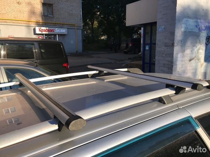 Багажник Крепыш аэродинамический на рейлинги