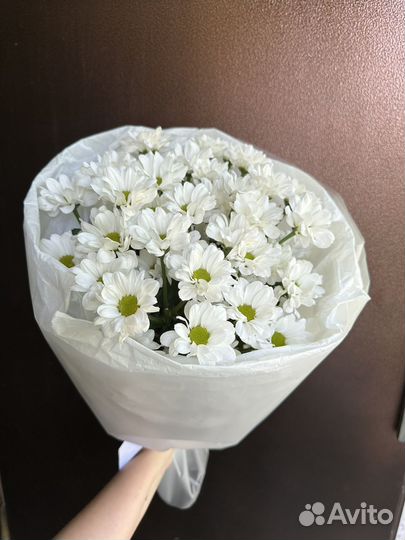 Букет из хризантем