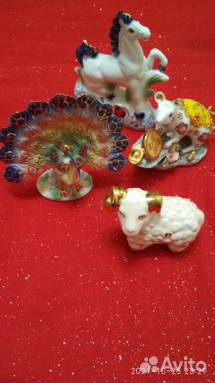 Фарфоровые статуэтки времен СССР