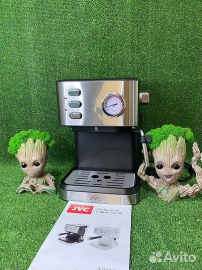 Кофеварка рожковая jvc jc-cf33