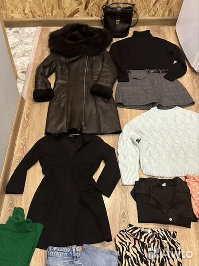 Бальшой пакет женской одежды xs