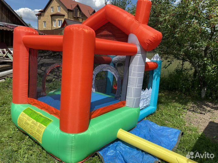 Надувной батут детский замок Happy Hop