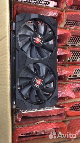 Новая видеокарта Amd radeon rx 580 8gb