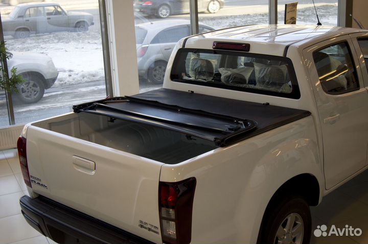 Тент трёх-секционный на Isuzu D-Max с 2012 по 2023