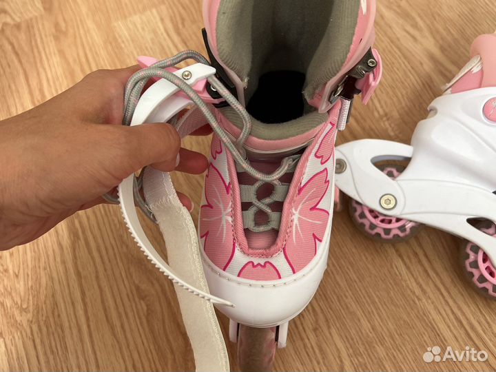 Роликовые коньки детские раздвижные рр 26-29