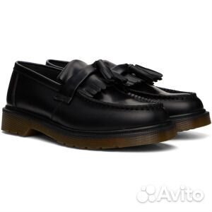 Черные лоферы Adrian Dr. Martens