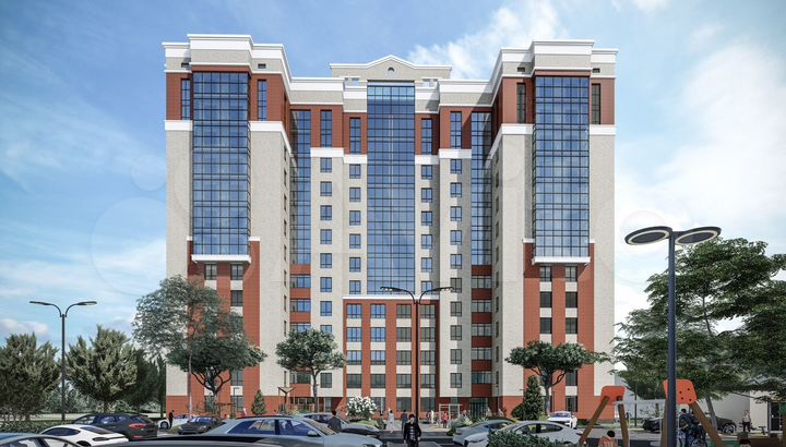 3-к. квартира, 104,2 м², 7/15 эт.