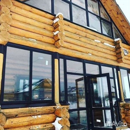 Пластиковые окна. остекление домов