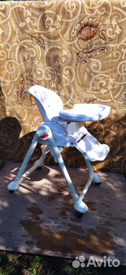 Стульчик для кормления chicco polly magic relax