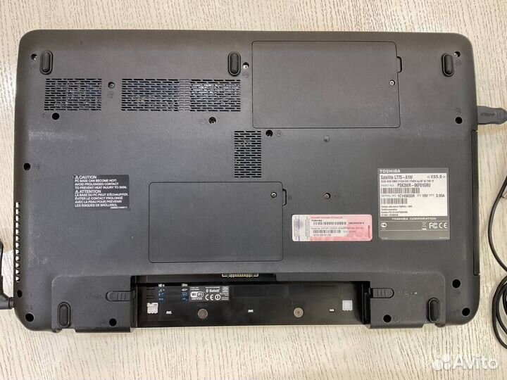Ноутбук toshiba L775-A1W