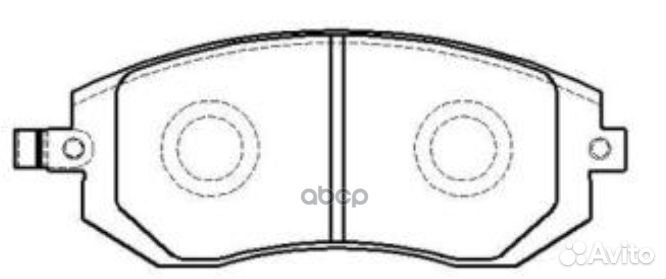 Старый номер cksu-4) Колодки тормозные GK0991 CTR