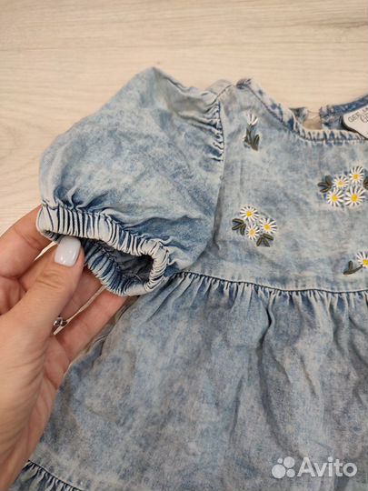 Платье джинсовое