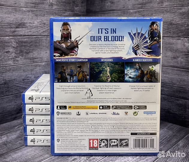 Mortal Kombat 1 PS5 Новый диск