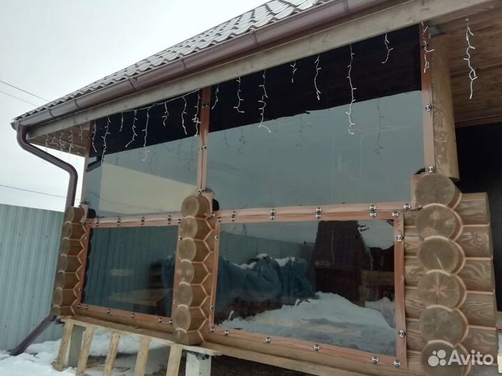 Мягкие окна на террасу