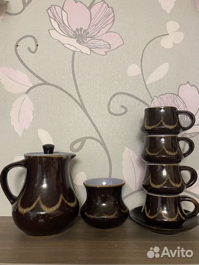 Сервиз СССР глиняный