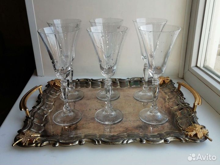 Бокалы Богемия Bohemia 6 шт 190 мл Чехия