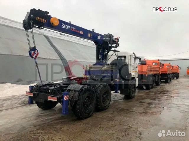 Шасси КАМАЗ 43118 с КМУ DongYang, 2024