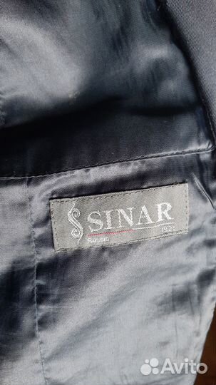 Пиджак темно-синий на мальчика 134