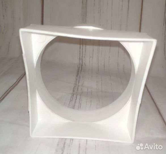 Переход с квадрата 90х90 на круг 09кв