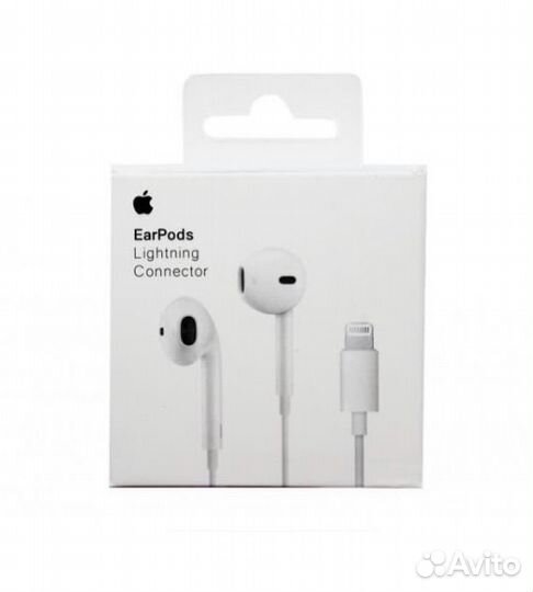 Наушники apple earpods lightning