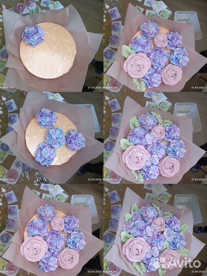 Букеты из зефира